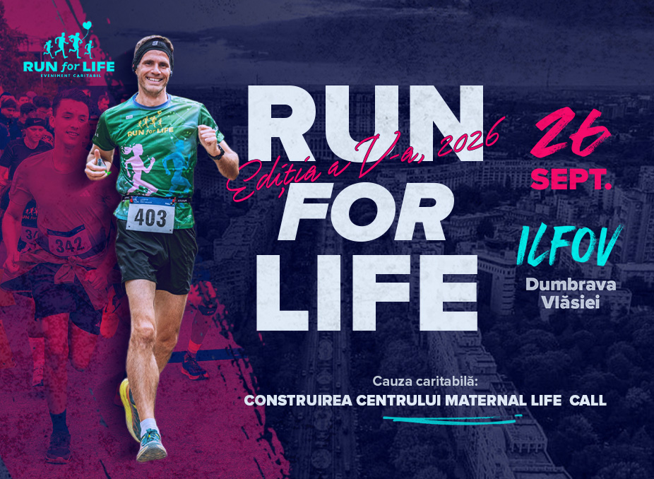 Run for Life Dumbrava Vlăsiei, Ilfov